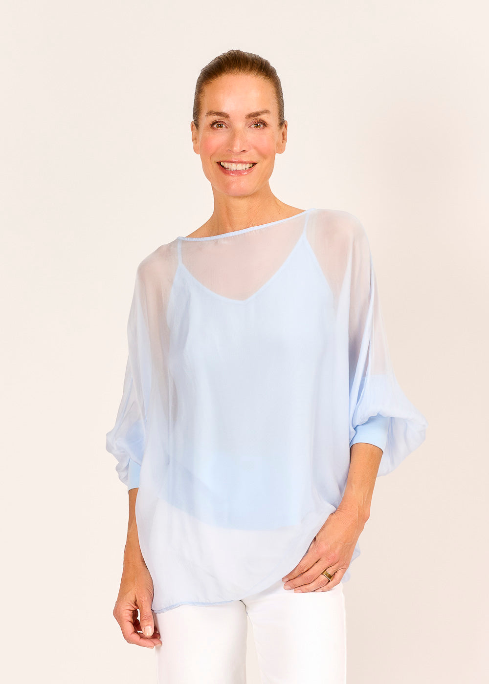 T Shirt Braun 3 4 Arm T Shirt Braun 3 4 Arm