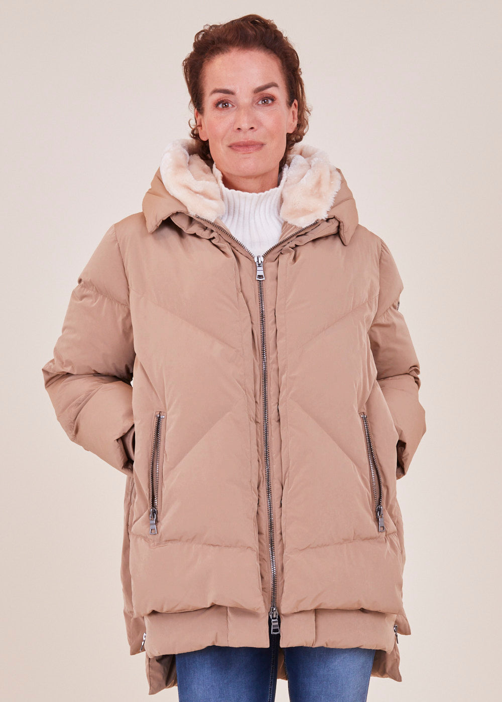 Outdoorjacke lang FROST – Aust Fashion - Main Image