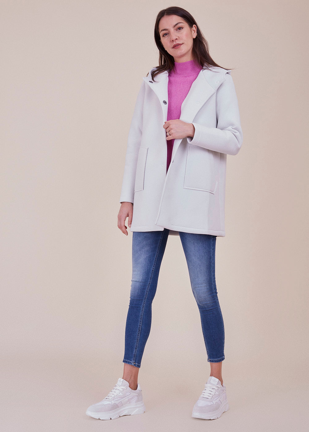 Mantel mit Kapuze – Aust Fashion